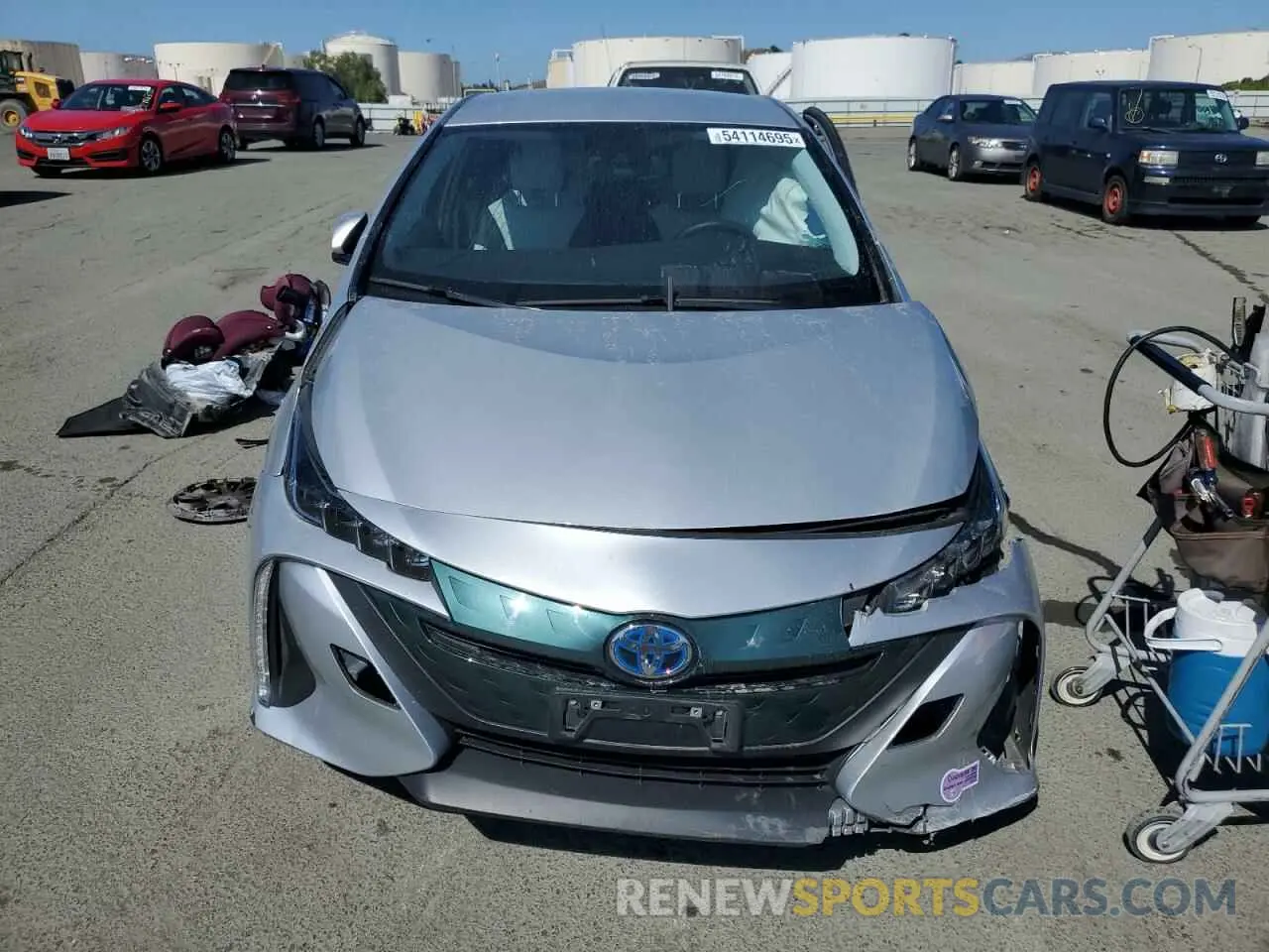 5 Photograph of a damaged car JTDKARFPXK3117889 TOYOTA PRIUS 2019