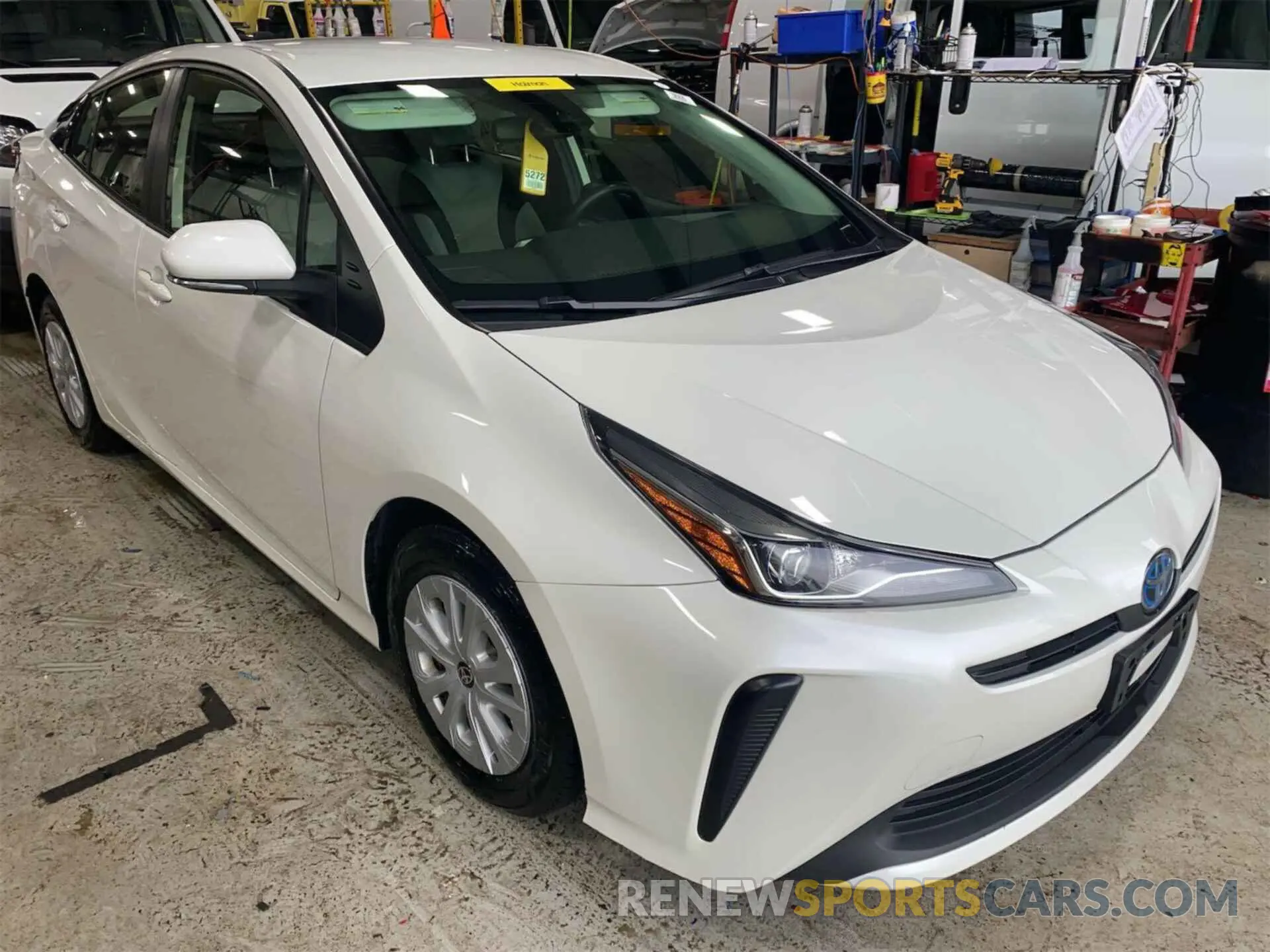 19 Photograph of a damaged car JTDKARFU0K3071186 TOYOTA PRIUS 2019