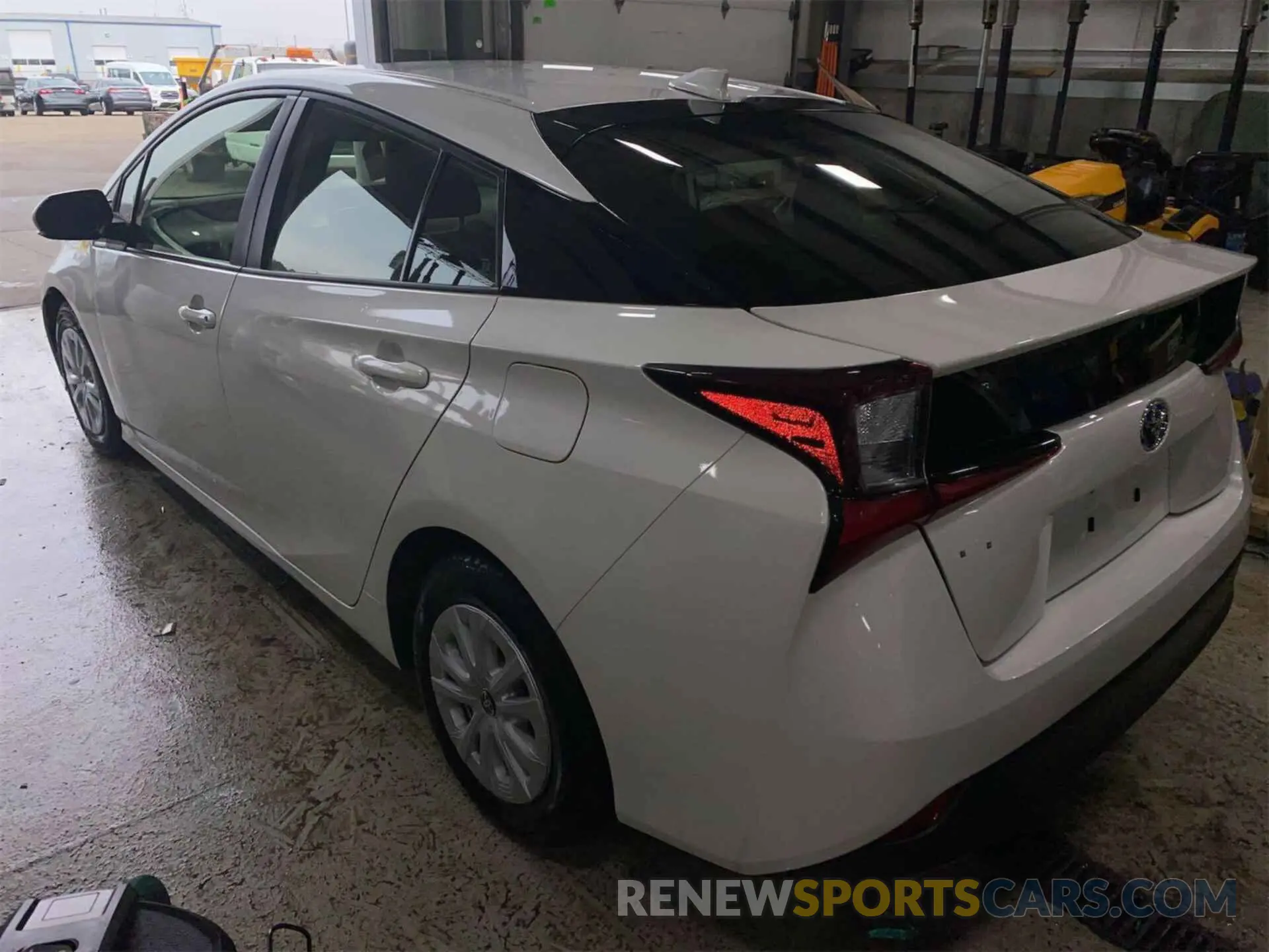 25 Photograph of a damaged car JTDKARFU0K3071186 TOYOTA PRIUS 2019