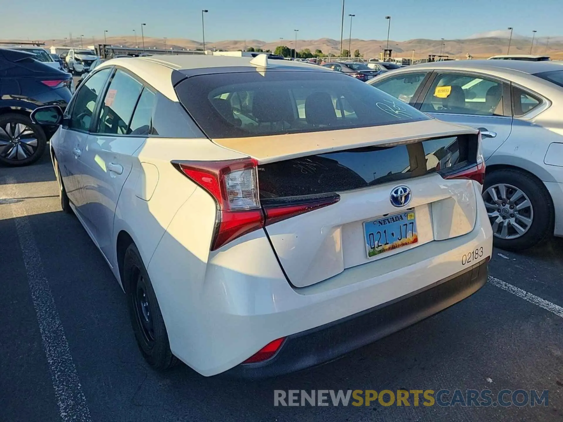 36 Photograph of a damaged car JTDKARFU0K3071589 TOYOTA PRIUS 2019