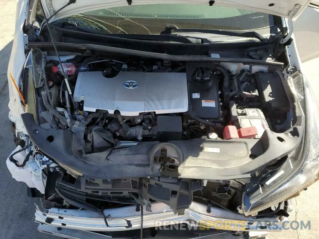 11 Photograph of a damaged car JTDKARFU0K3071804 TOYOTA PRIUS 2019