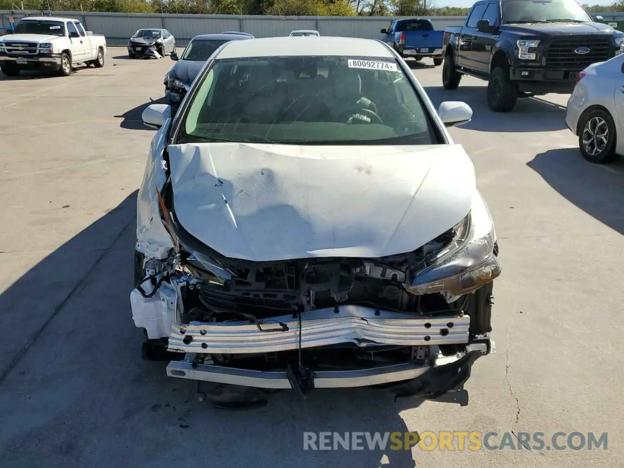 5 Photograph of a damaged car JTDKARFU0K3071804 TOYOTA PRIUS 2019