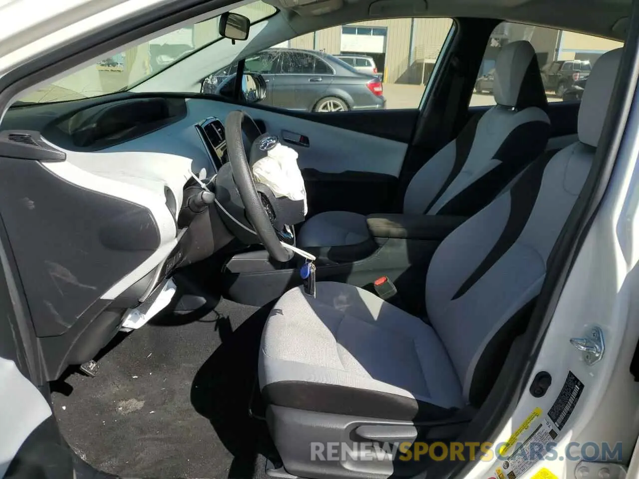 7 Photograph of a damaged car JTDKARFU0K3071804 TOYOTA PRIUS 2019
