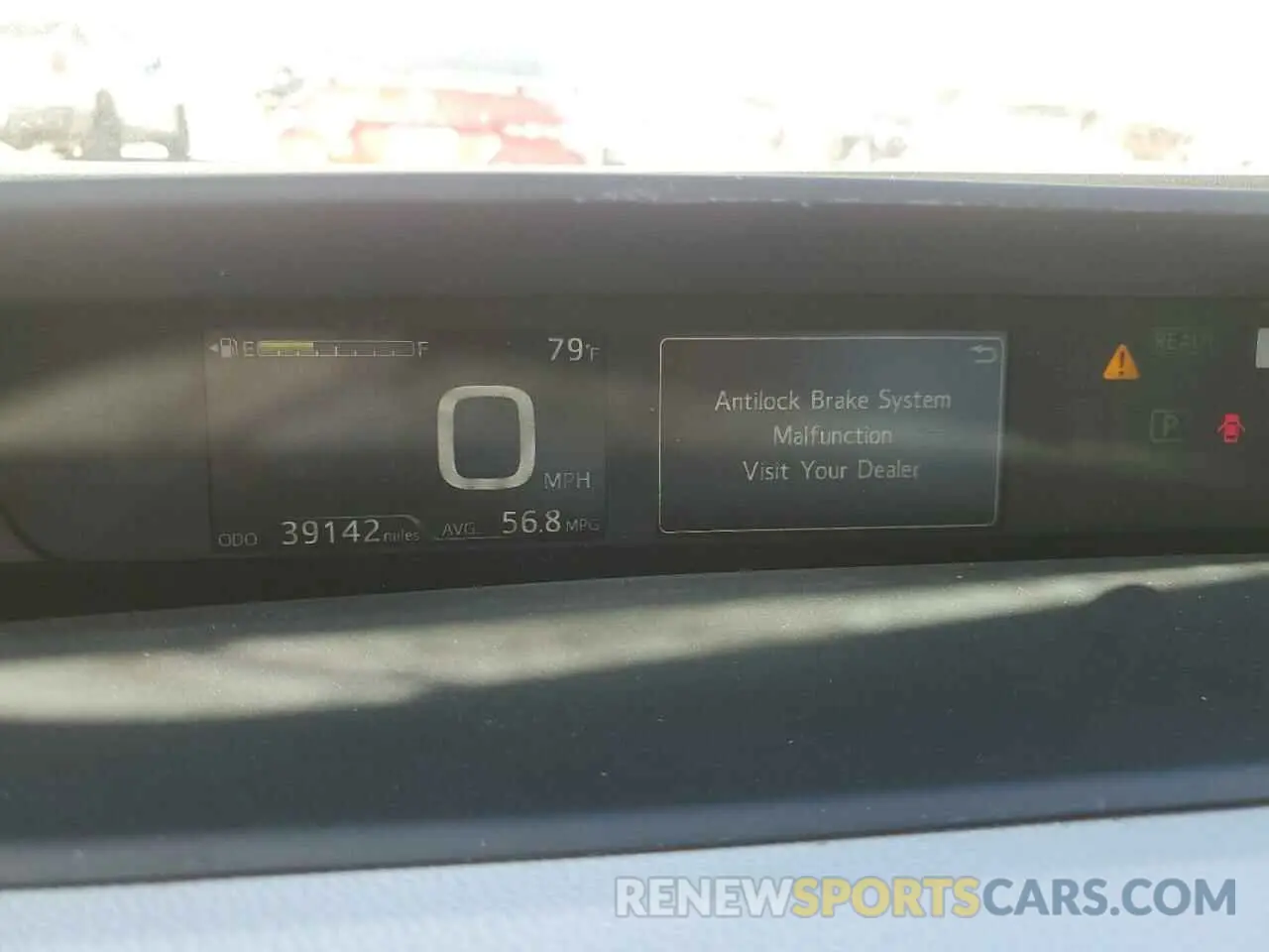 9 Photograph of a damaged car JTDKARFU0K3071804 TOYOTA PRIUS 2019