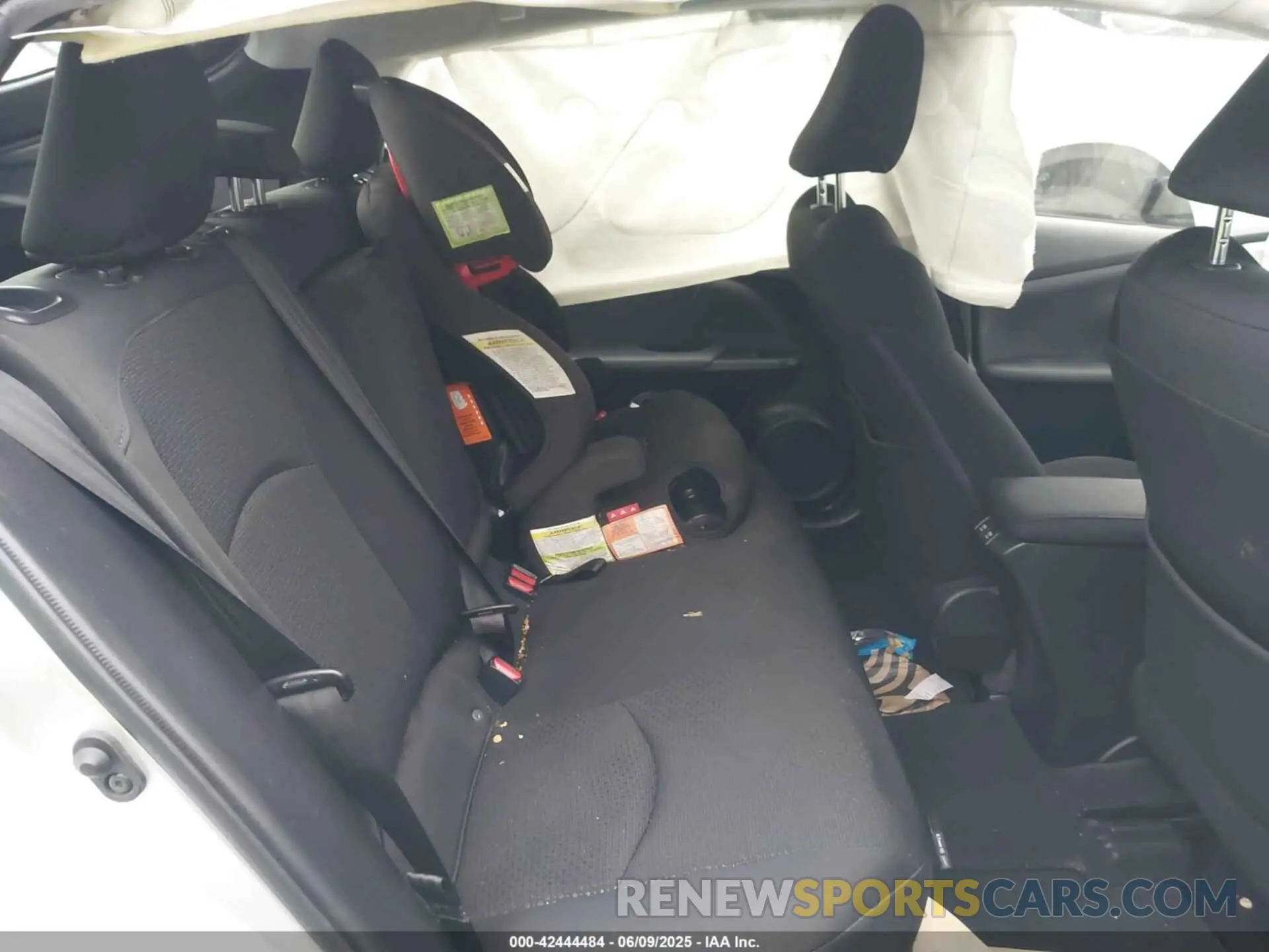 8 Photograph of a damaged car JTDKARFU0K3074380 TOYOTA PRIUS 2019