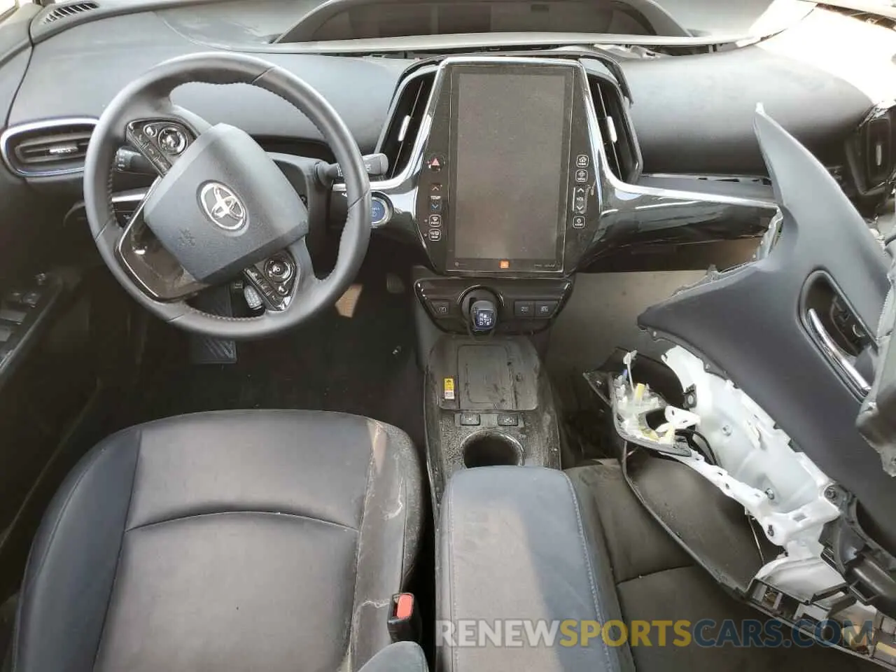 8 Photograph of a damaged car JTDKARFU0K3075819 TOYOTA PRIUS 2019