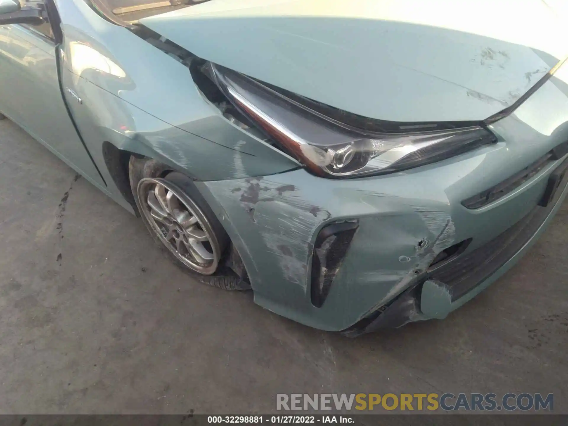 6 Photograph of a damaged car JTDKARFU0K3076503 TOYOTA PRIUS 2019