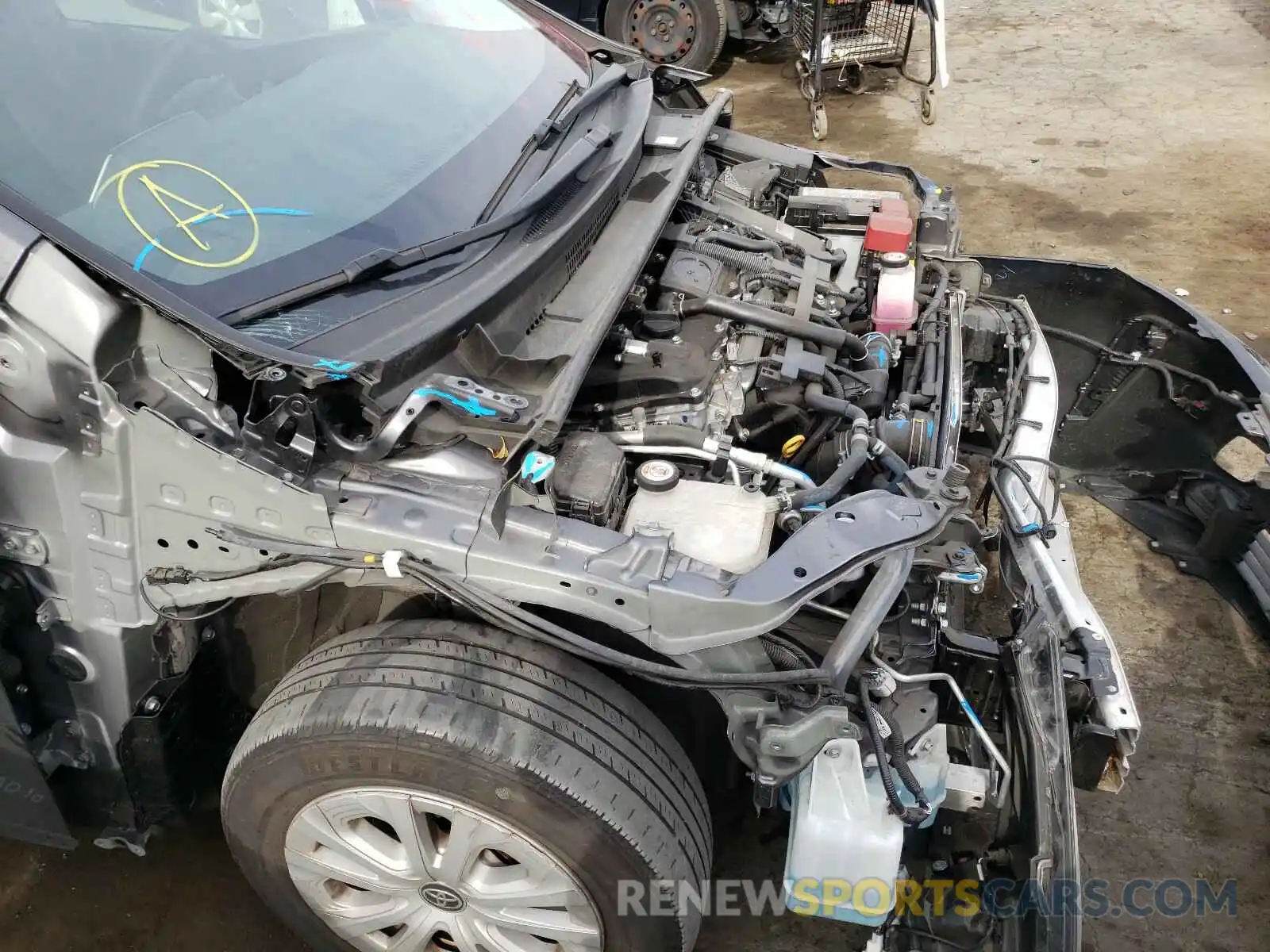 9 Photograph of a damaged car JTDKARFU0K3081958 TOYOTA PRIUS 2019