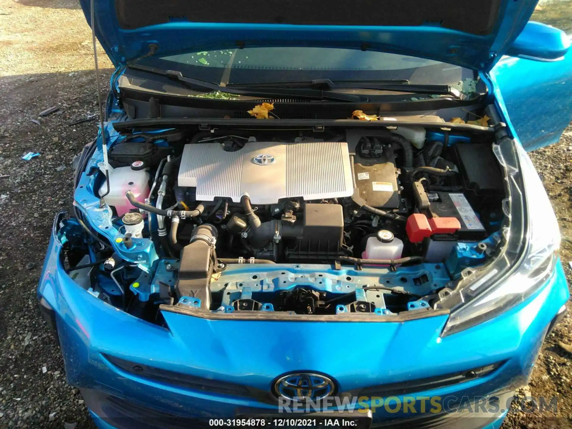 10 Photograph of a damaged car JTDKARFU0K3082737 TOYOTA PRIUS 2019