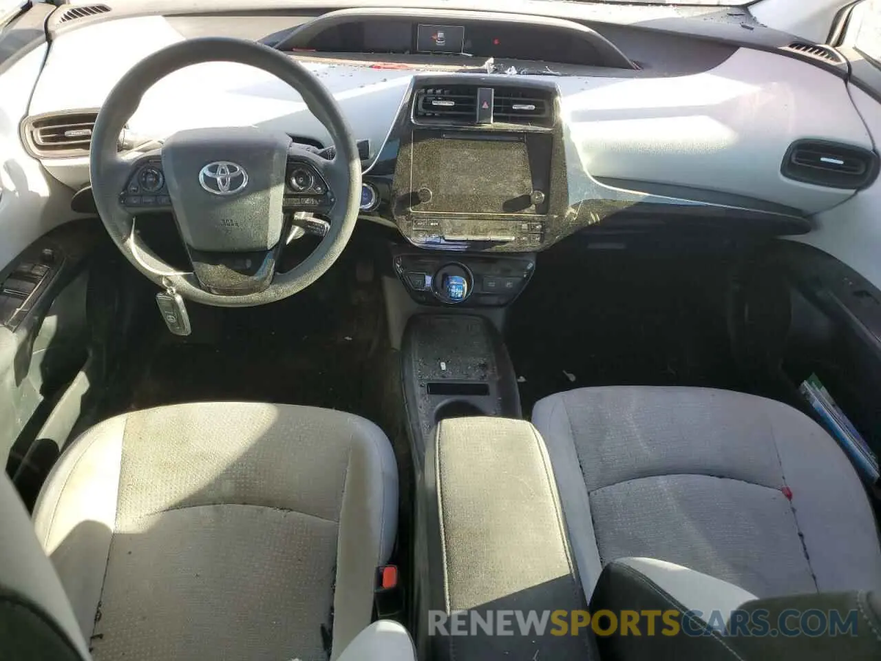 8 Photograph of a damaged car JTDKARFU0K3085153 TOYOTA PRIUS 2019