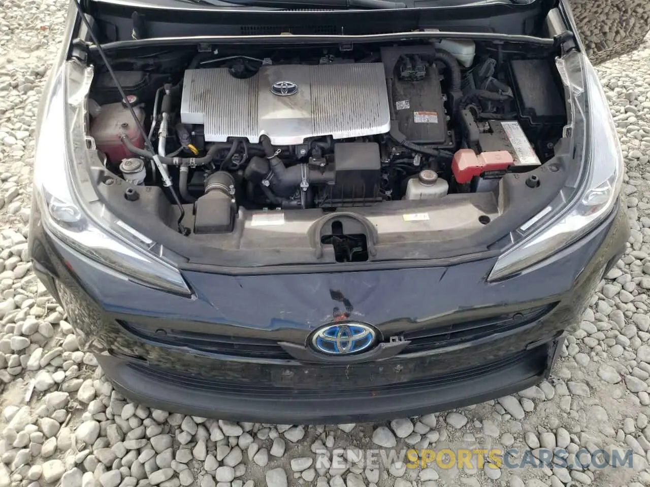 11 Photograph of a damaged car JTDKARFU0K3088828 TOYOTA PRIUS 2019