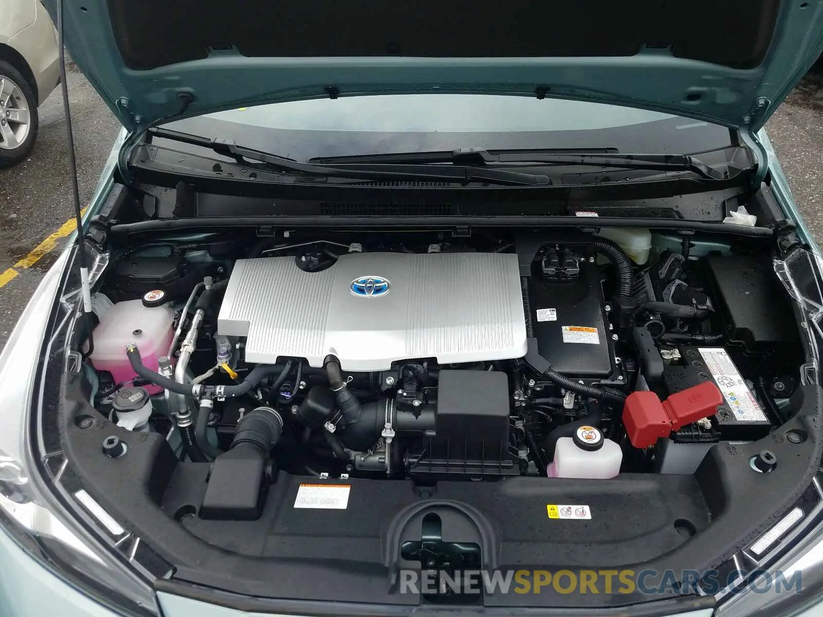 7 Photograph of a damaged car JTDKARFU0K3089588 TOYOTA PRIUS 2019