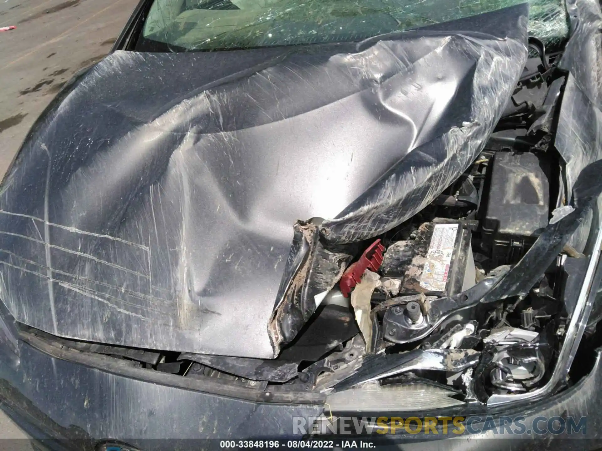 10 Photograph of a damaged car JTDKARFU0K3092040 TOYOTA PRIUS 2019