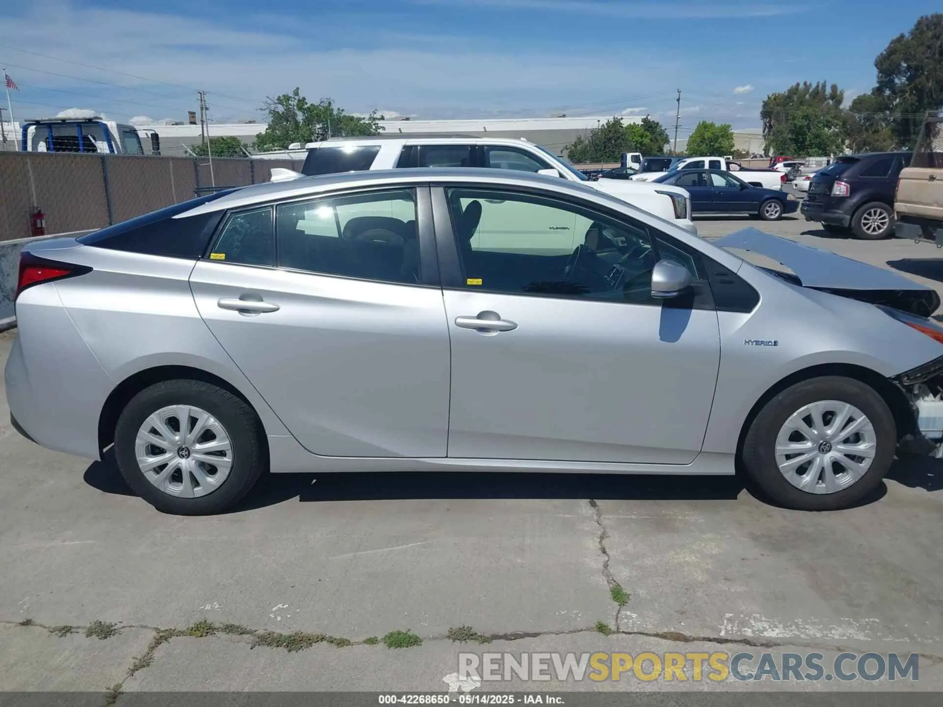 13 Photograph of a damaged car JTDKARFU0K3098310 TOYOTA PRIUS 2019