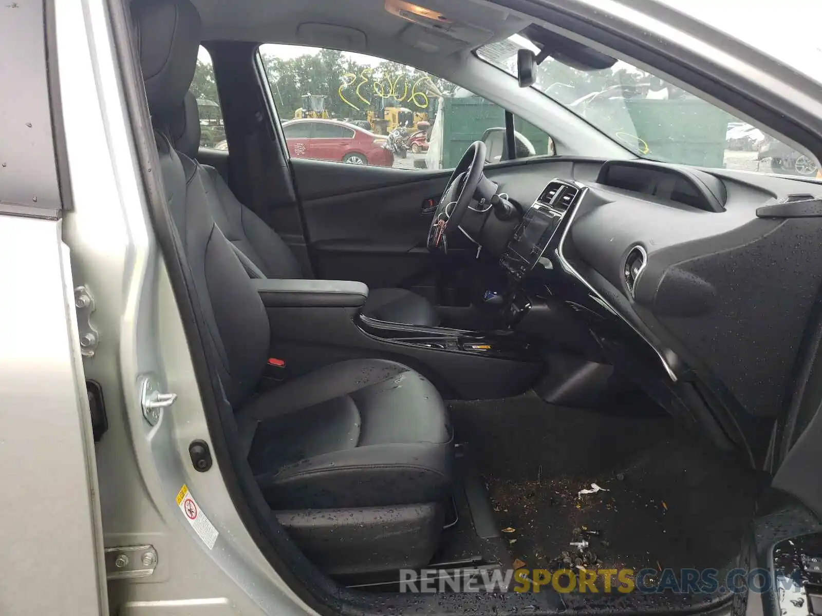 5 Photograph of a damaged car JTDKARFU0K3099540 TOYOTA PRIUS 2019