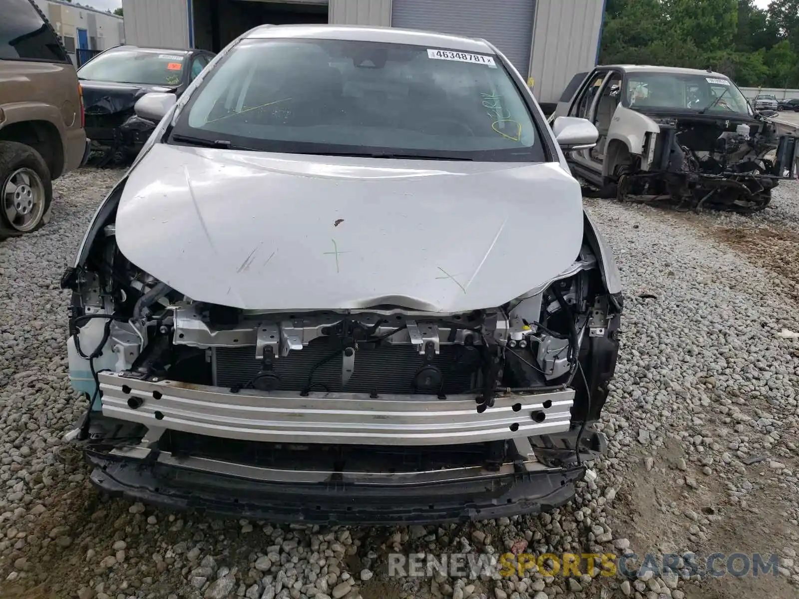 9 Photograph of a damaged car JTDKARFU0K3099540 TOYOTA PRIUS 2019