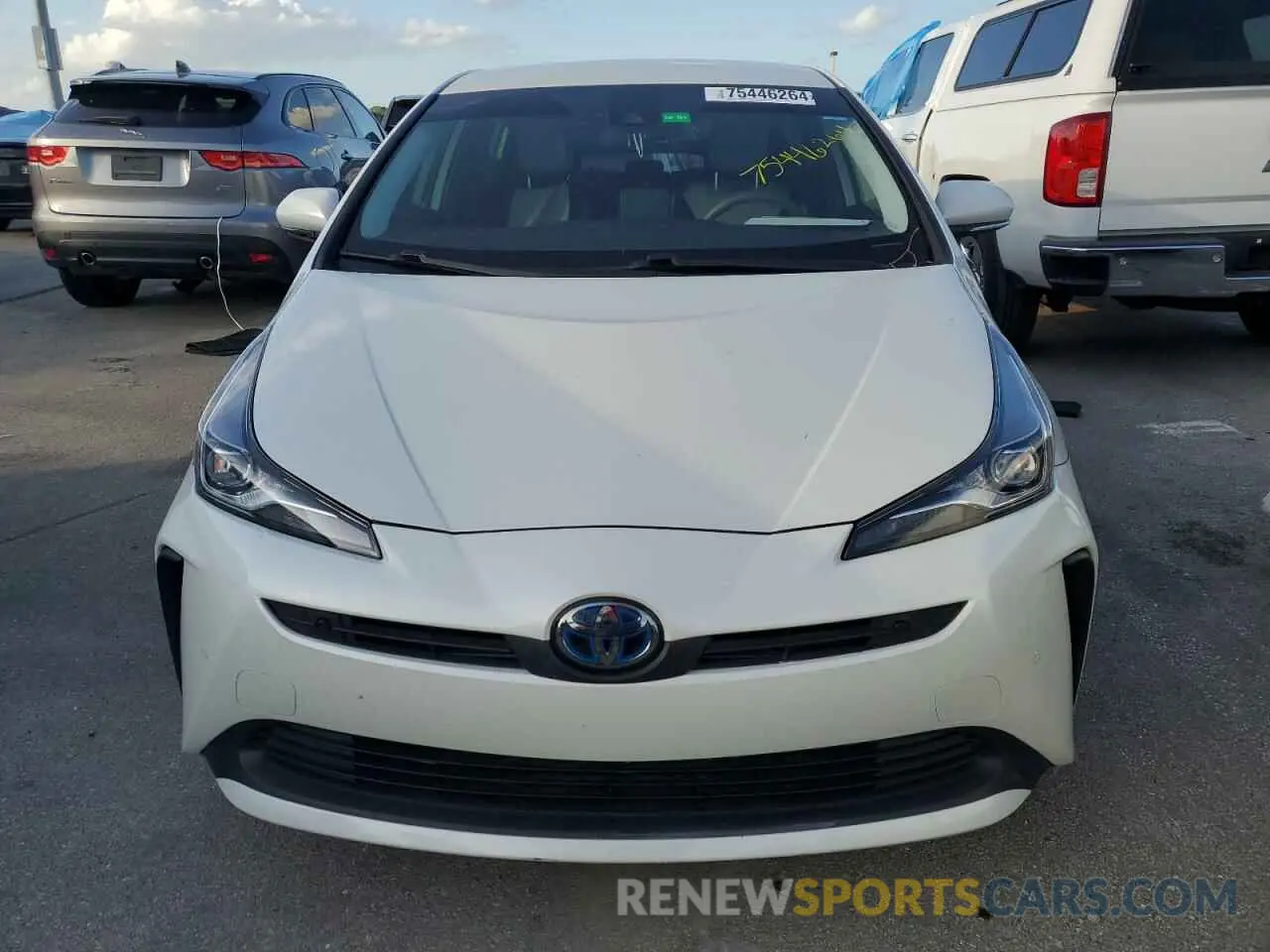5 Photograph of a damaged car JTDKARFU0K3101951 TOYOTA PRIUS 2019