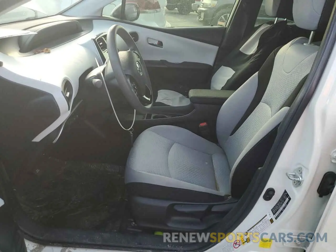 7 Photograph of a damaged car JTDKARFU0K3101951 TOYOTA PRIUS 2019