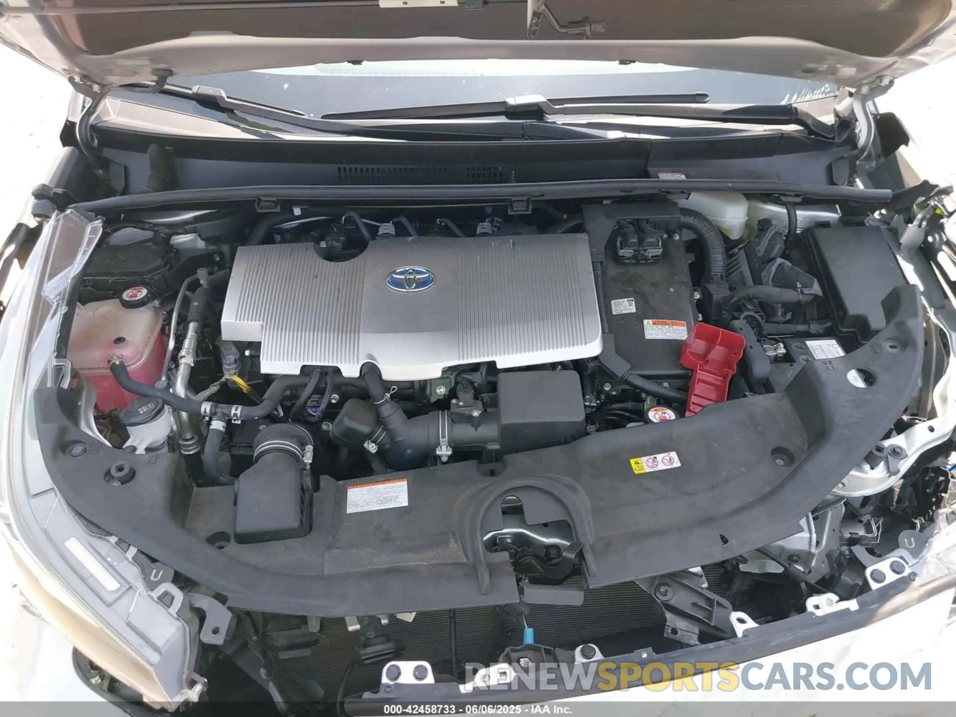 10 Photograph of a damaged car JTDKARFU0K3102629 TOYOTA PRIUS 2019