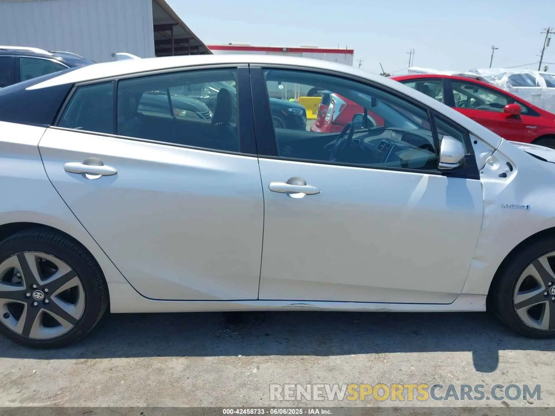 13 Photograph of a damaged car JTDKARFU0K3102629 TOYOTA PRIUS 2019