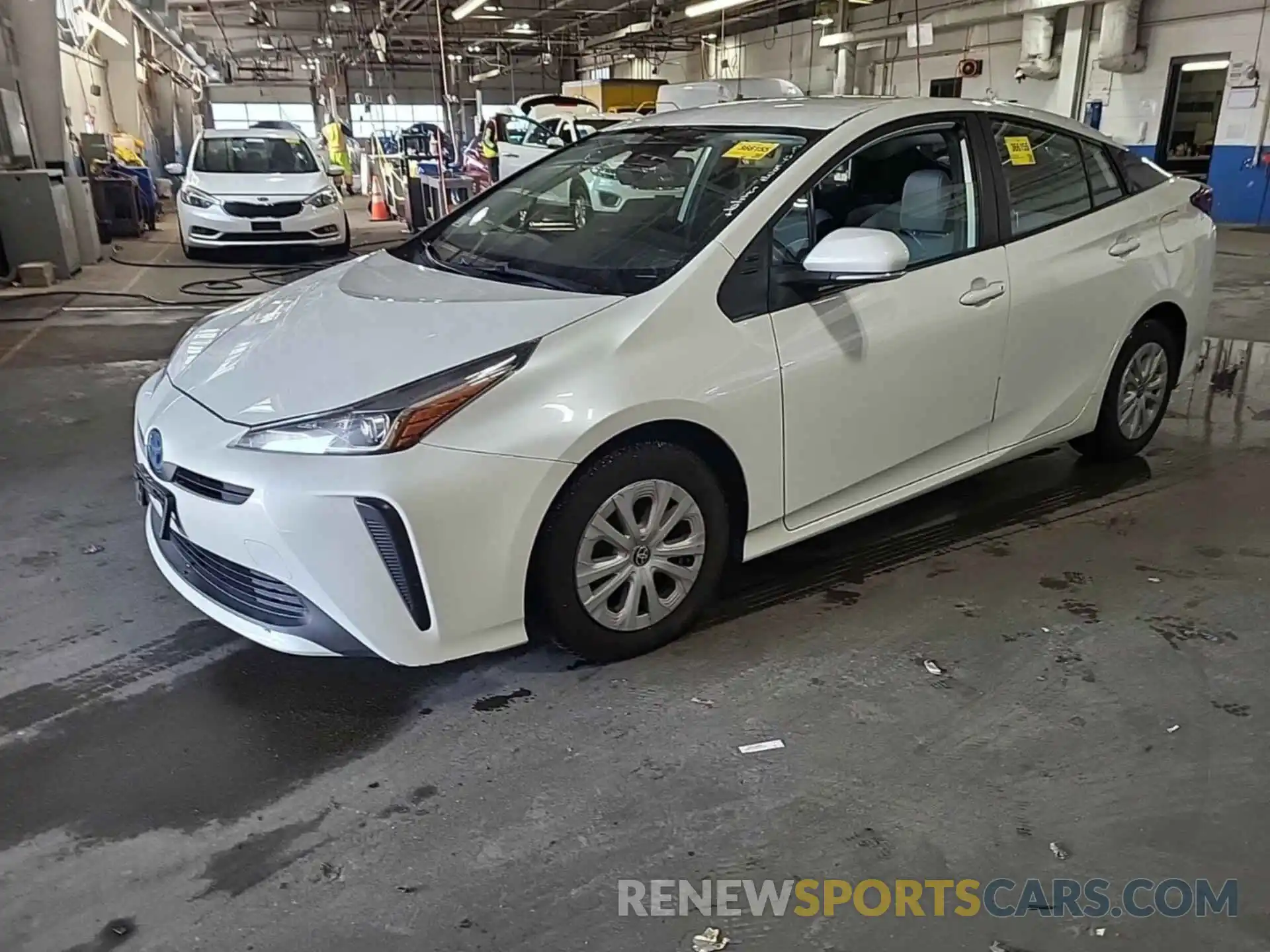 13 Photograph of a damaged car JTDKARFU1K3069298 TOYOTA PRIUS 2019