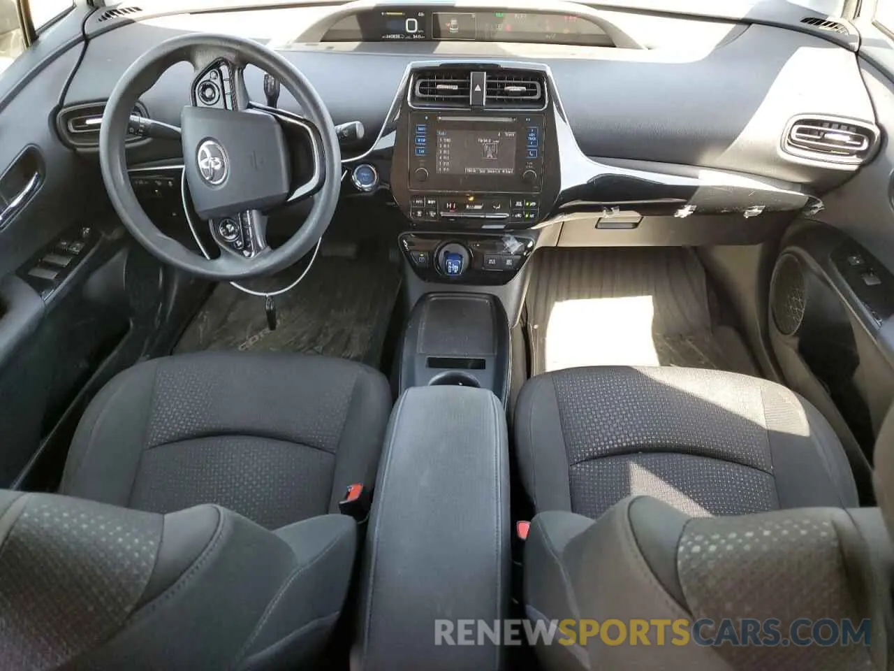 8 Photograph of a damaged car JTDKARFU1K3070970 TOYOTA PRIUS 2019