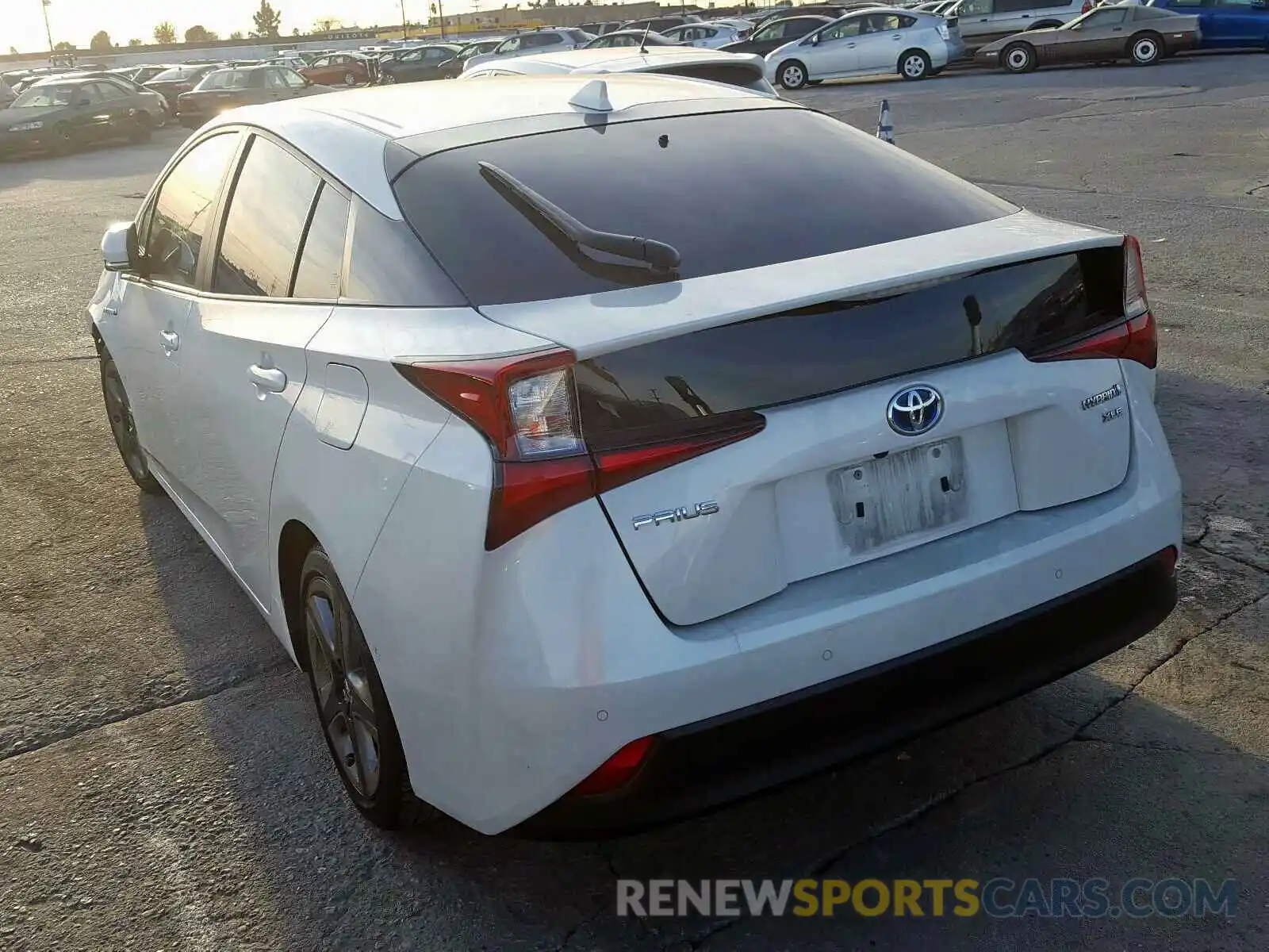 3 Photograph of a damaged car JTDKARFU1K3071357 TOYOTA PRIUS 2019