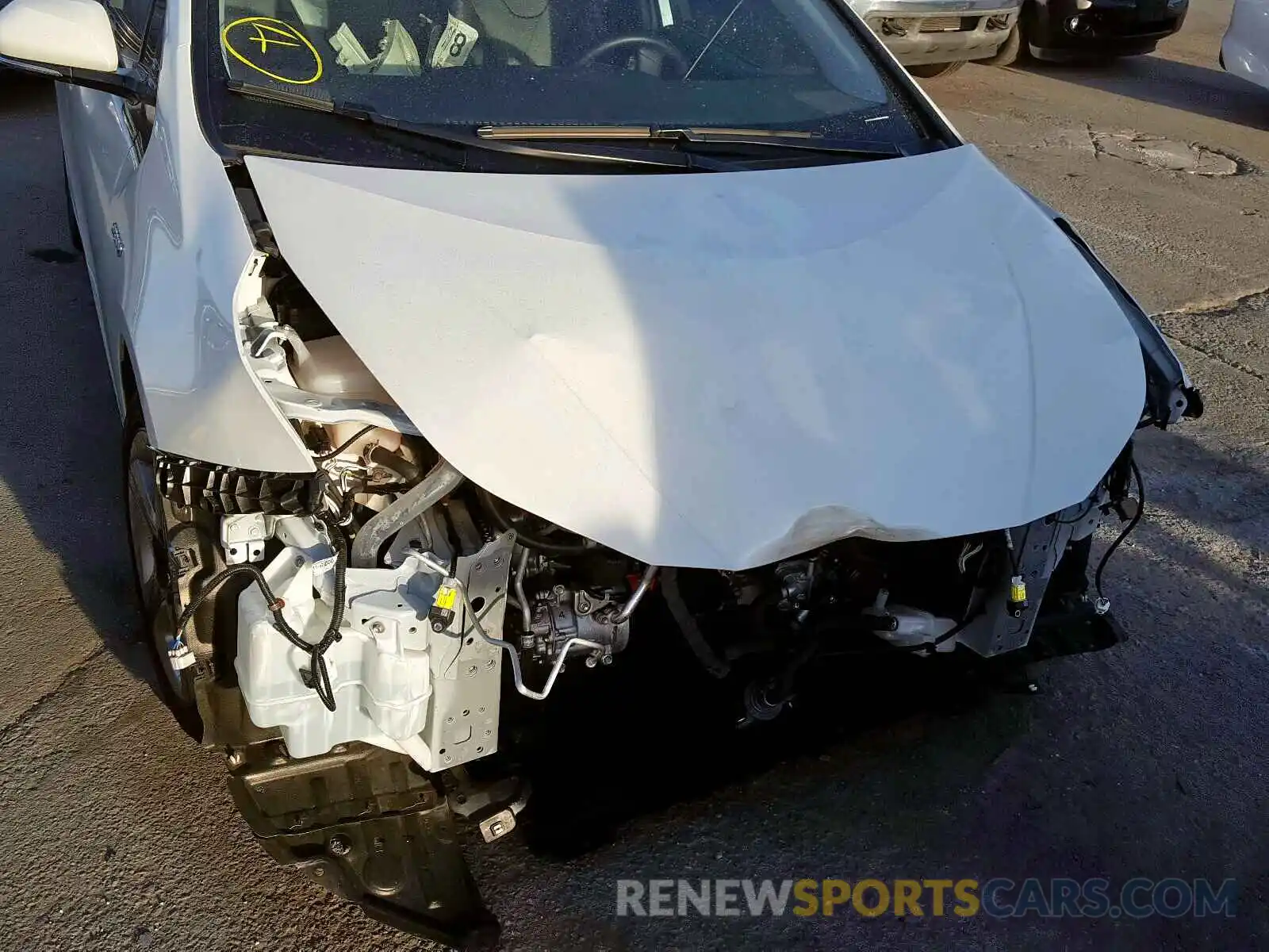 9 Photograph of a damaged car JTDKARFU1K3071357 TOYOTA PRIUS 2019