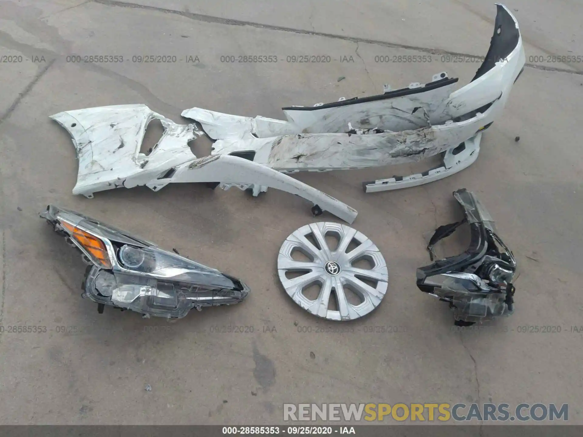 12 Photograph of a damaged car JTDKARFU1K3072914 TOYOTA PRIUS 2019