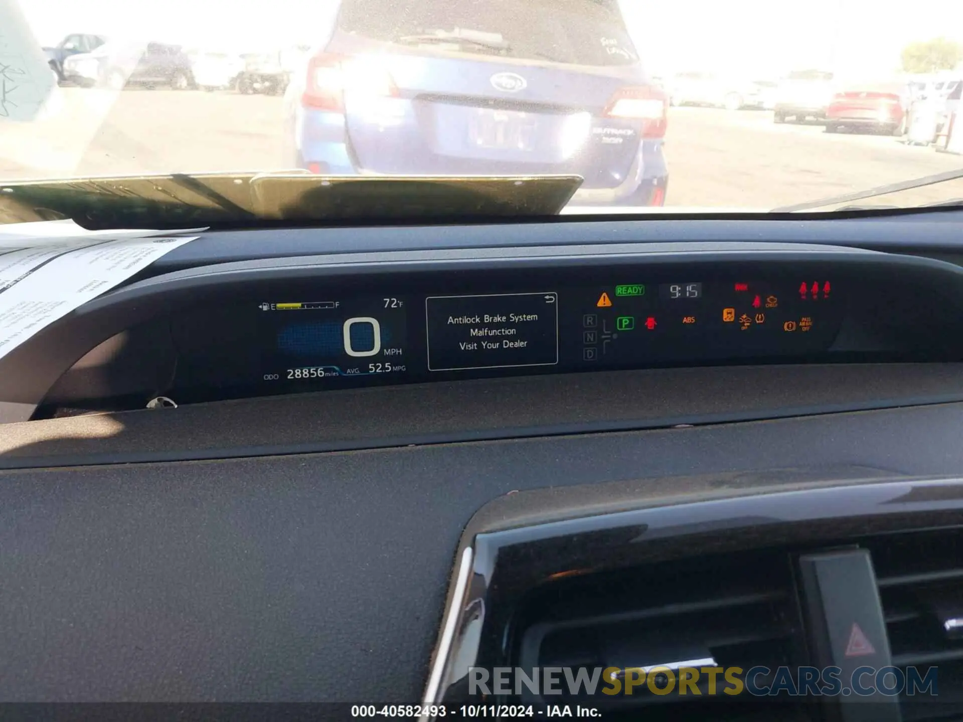 7 Photograph of a damaged car JTDKARFU1K3074386 TOYOTA PRIUS 2019