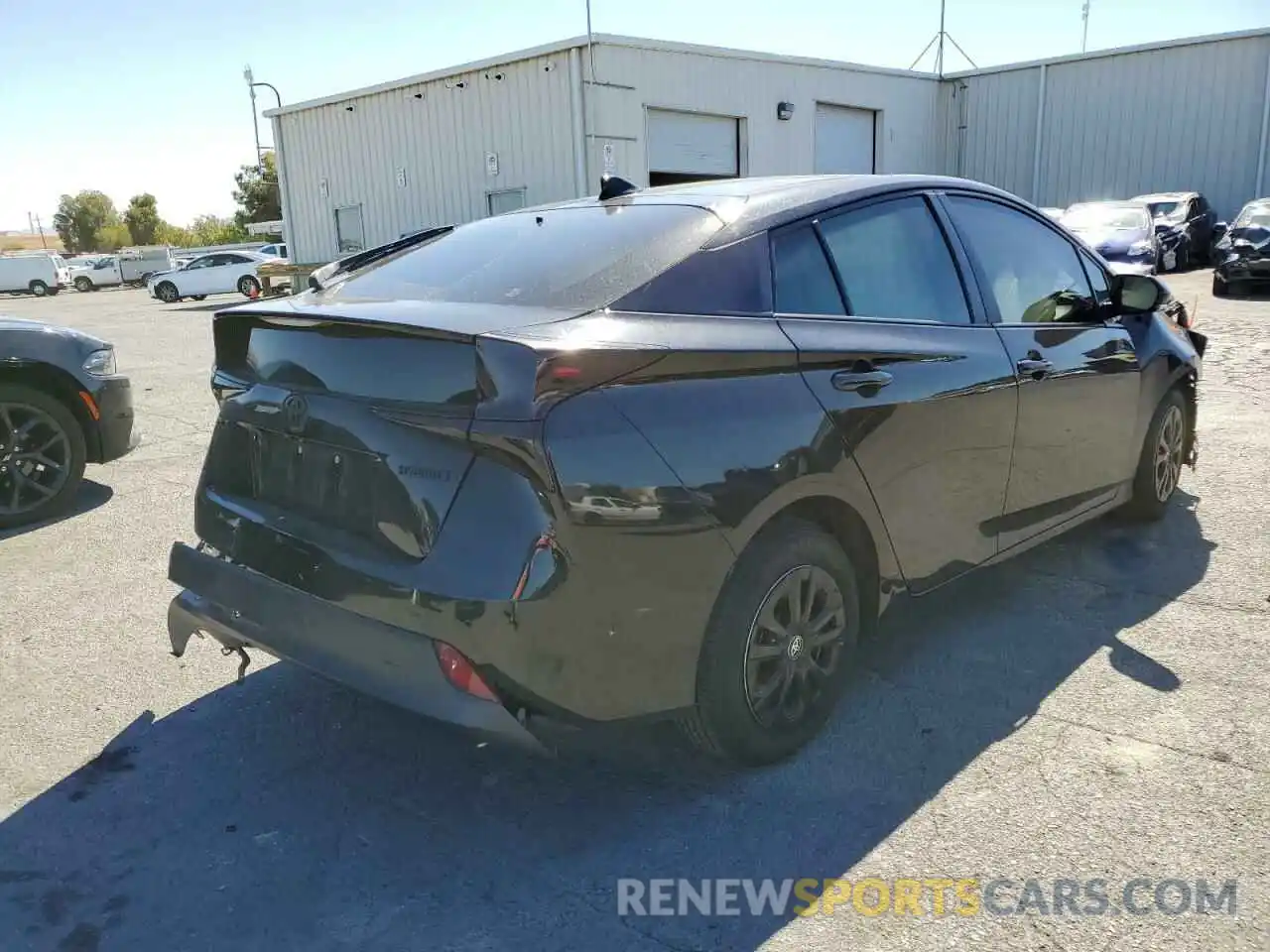 4 Photograph of a damaged car JTDKARFU1K3075294 TOYOTA PRIUS 2019