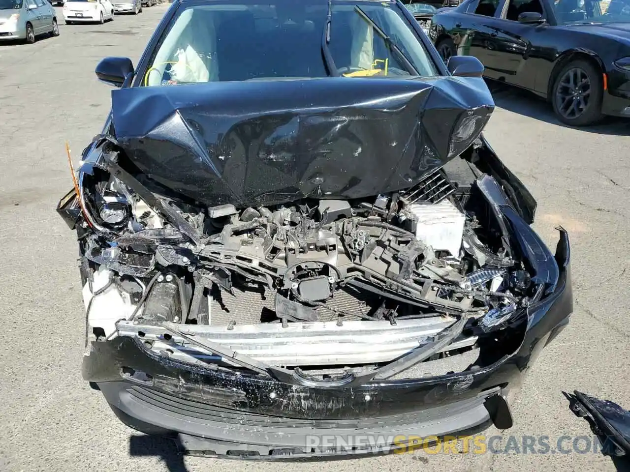 7 Photograph of a damaged car JTDKARFU1K3075294 TOYOTA PRIUS 2019