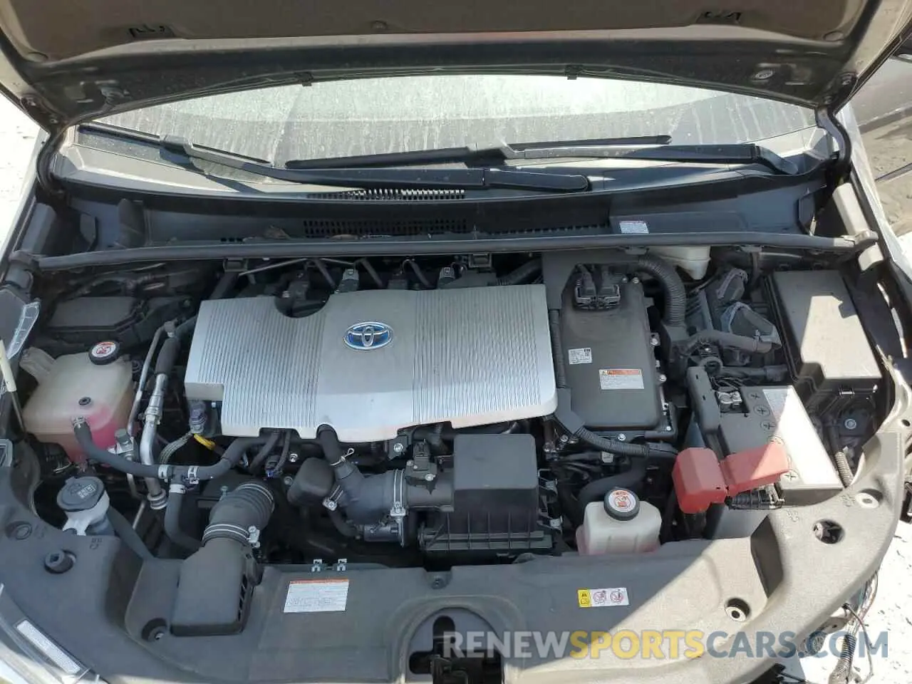 12 Photograph of a damaged car JTDKARFU1K3079216 TOYOTA PRIUS 2019