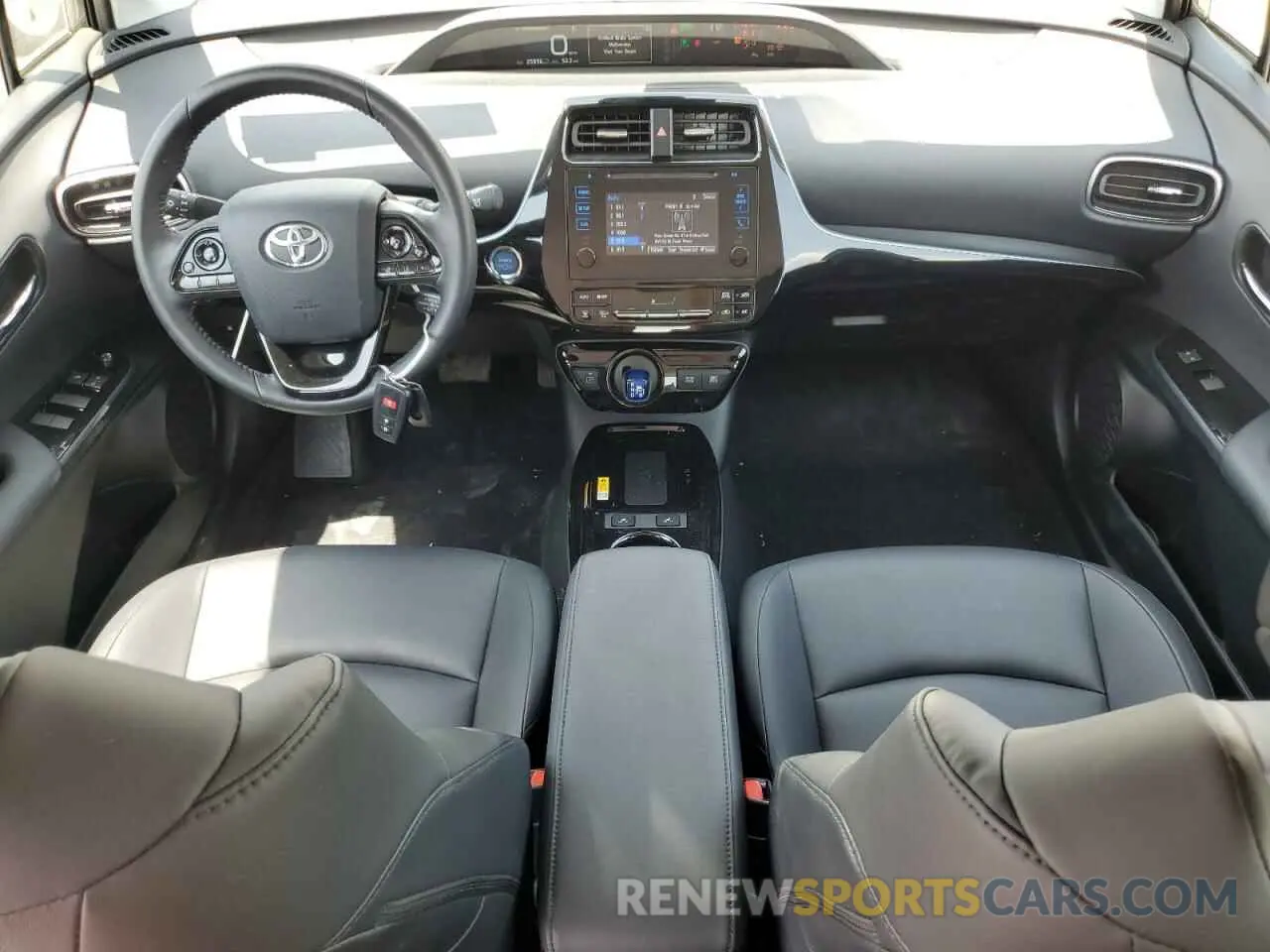 8 Photograph of a damaged car JTDKARFU1K3079216 TOYOTA PRIUS 2019
