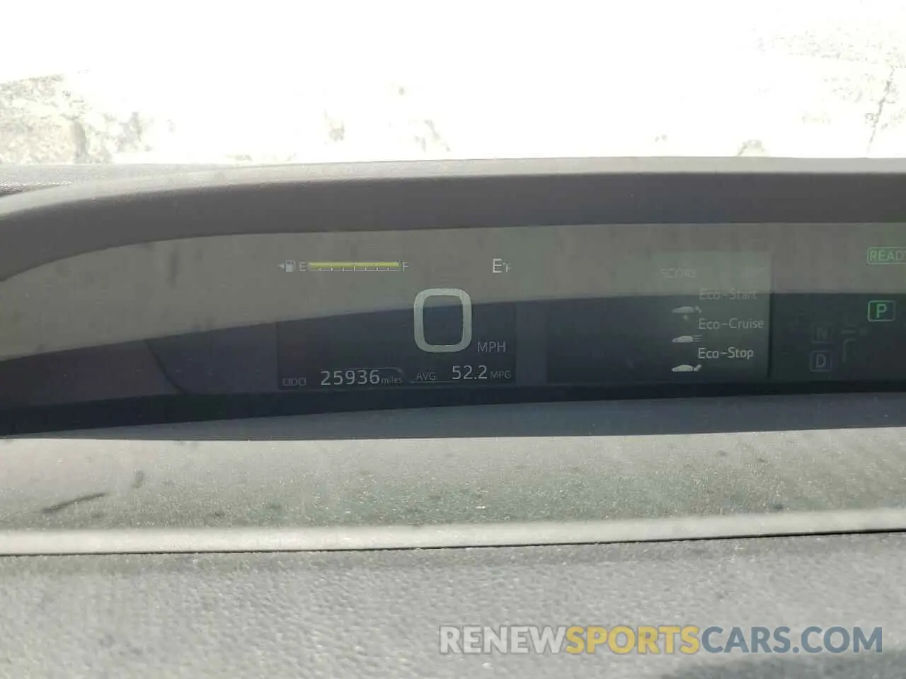 9 Photograph of a damaged car JTDKARFU1K3079216 TOYOTA PRIUS 2019