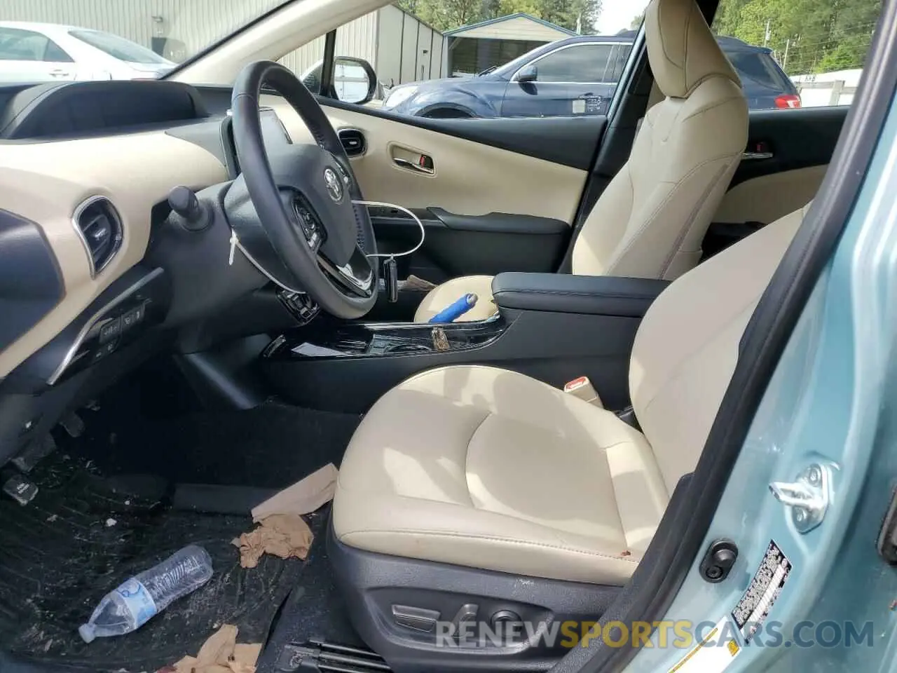 7 Photograph of a damaged car JTDKARFU1K3080818 TOYOTA PRIUS 2019