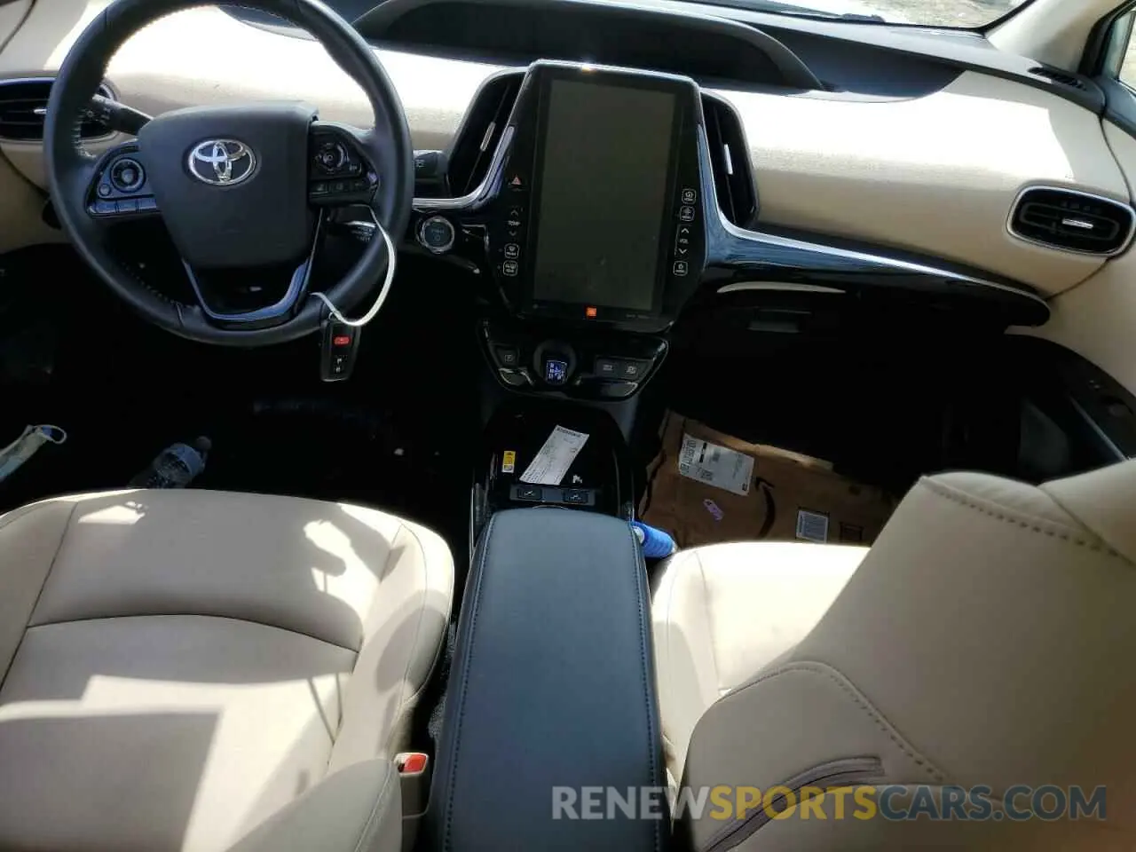 8 Photograph of a damaged car JTDKARFU1K3080818 TOYOTA PRIUS 2019