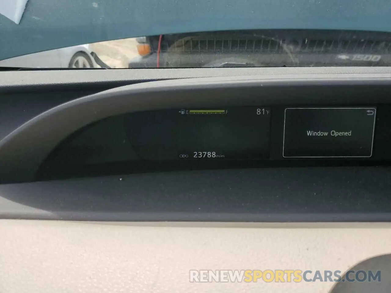 9 Photograph of a damaged car JTDKARFU1K3080818 TOYOTA PRIUS 2019