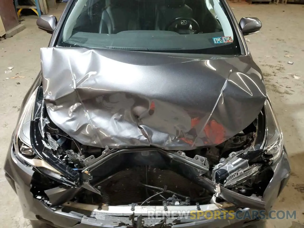 11 Photograph of a damaged car JTDKARFU1K3084738 TOYOTA PRIUS 2019