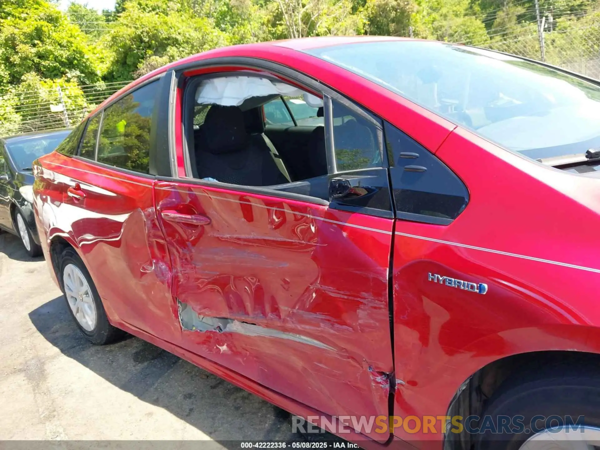 13 Photograph of a damaged car JTDKARFU1K3086702 TOYOTA PRIUS 2019