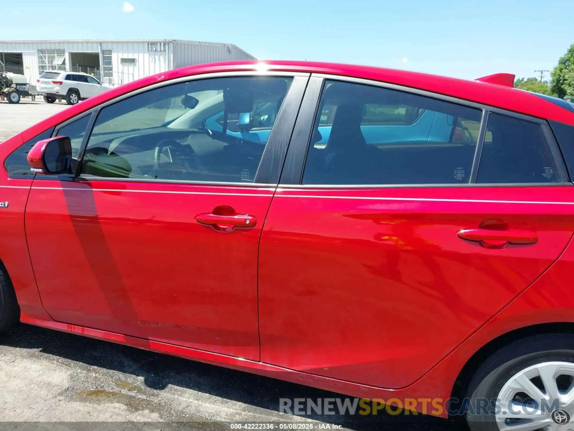 14 Photograph of a damaged car JTDKARFU1K3086702 TOYOTA PRIUS 2019