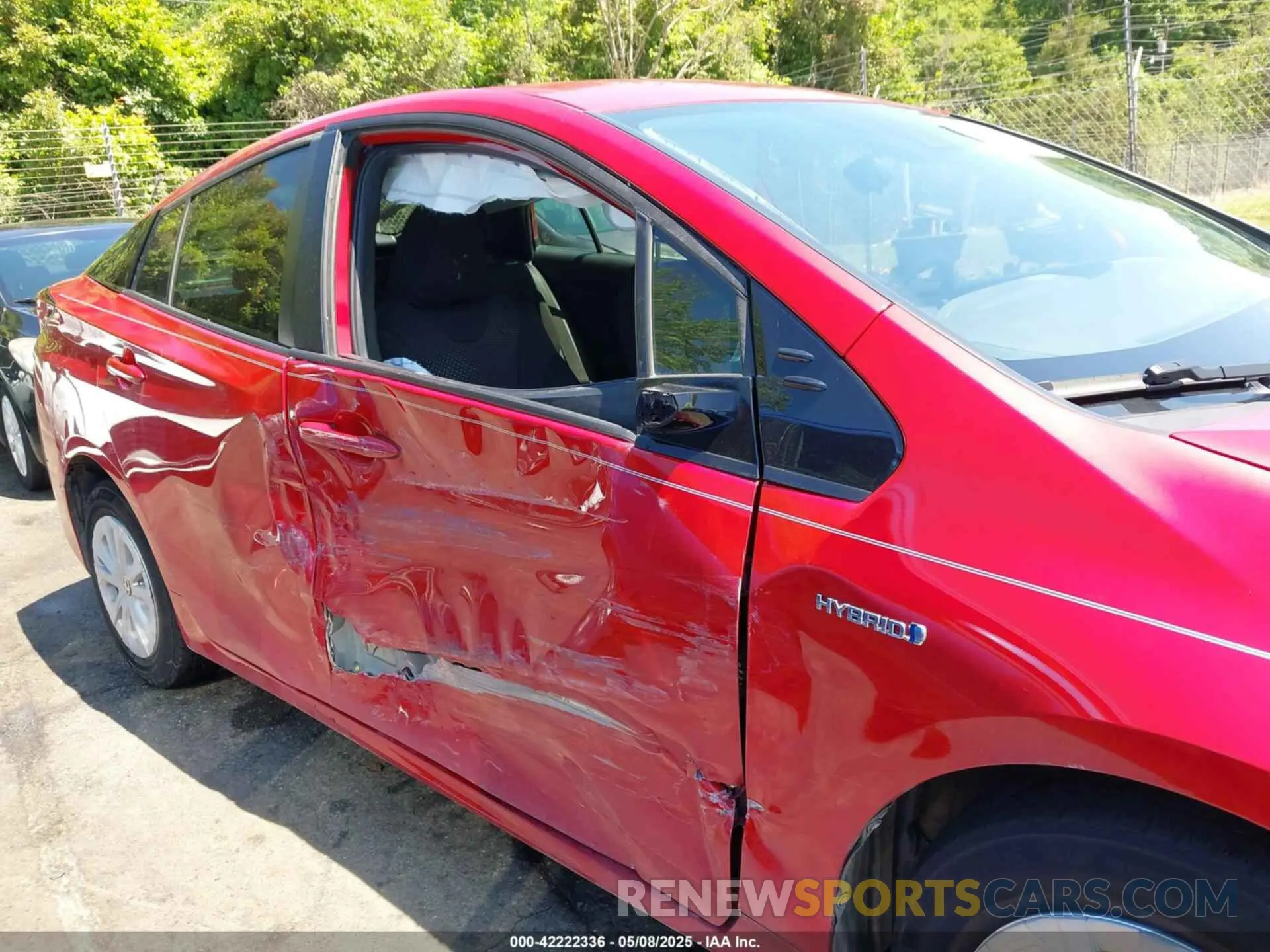 6 Photograph of a damaged car JTDKARFU1K3086702 TOYOTA PRIUS 2019