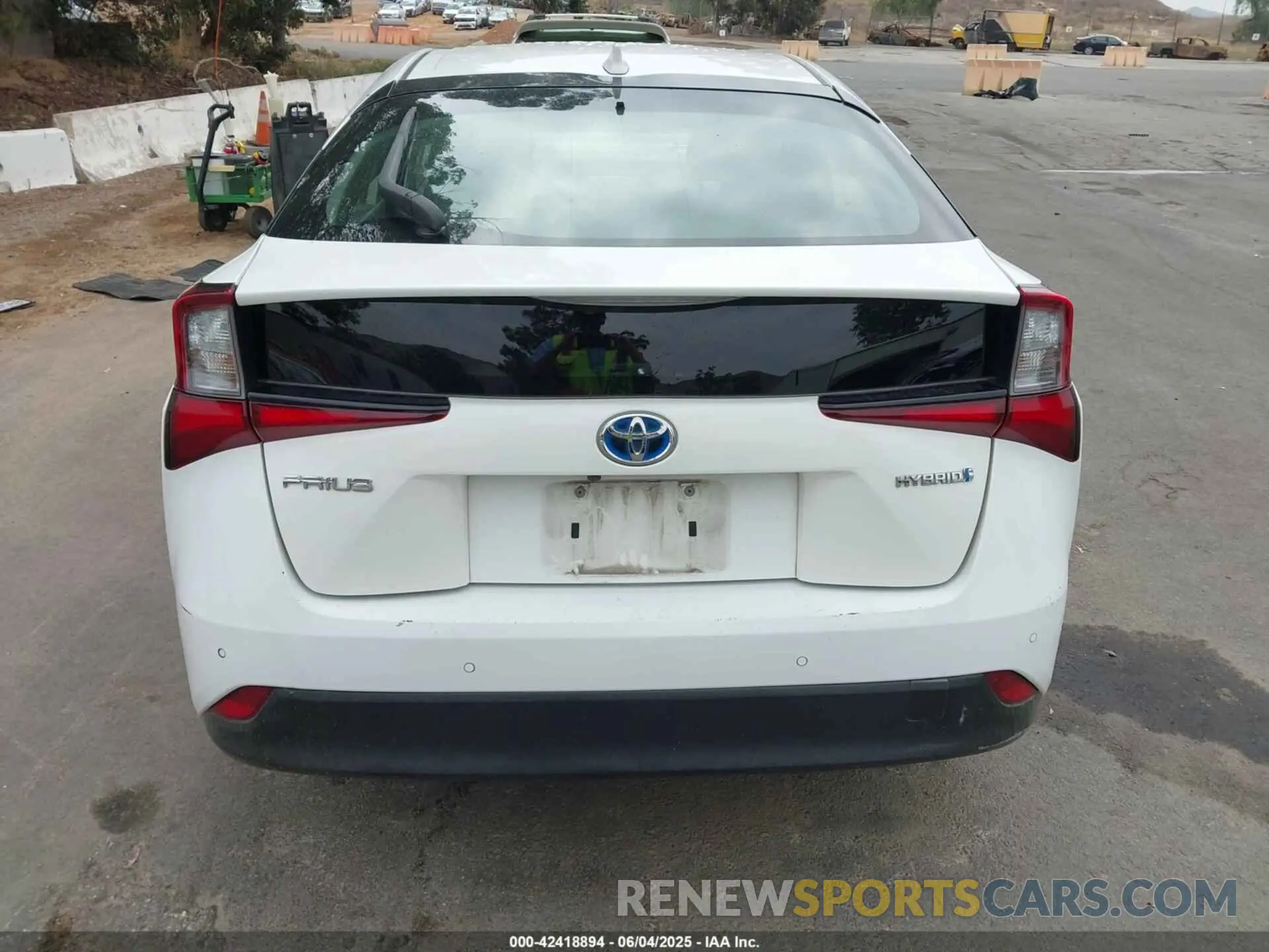 17 Photograph of a damaged car JTDKARFU1K3086859 TOYOTA PRIUS 2019