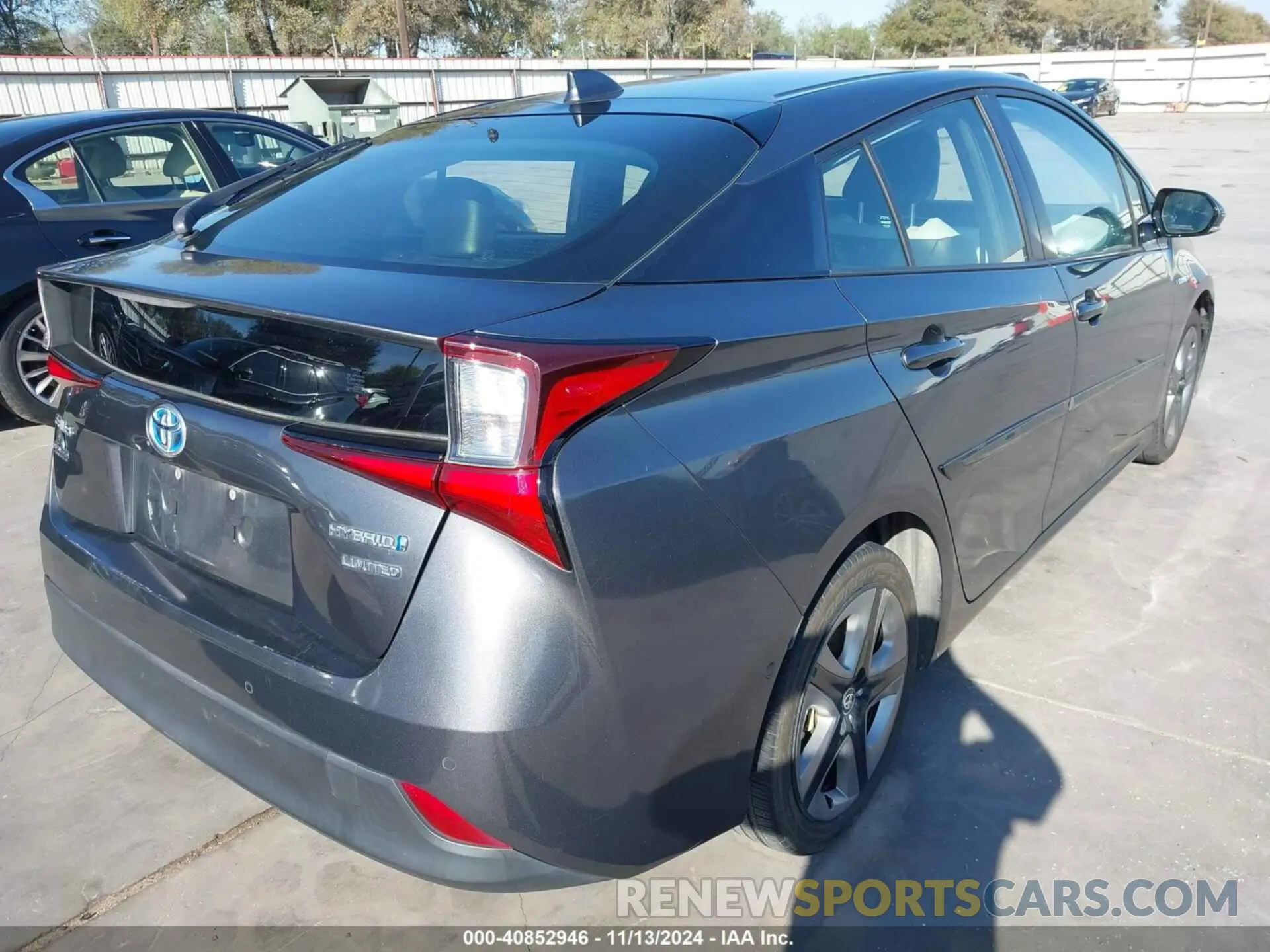 4 Photograph of a damaged car JTDKARFU1K3087428 TOYOTA PRIUS 2019