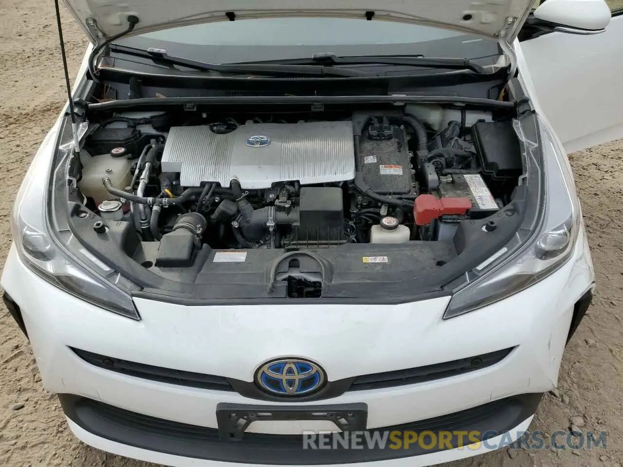 11 Photograph of a damaged car JTDKARFU1K3087526 TOYOTA PRIUS 2019