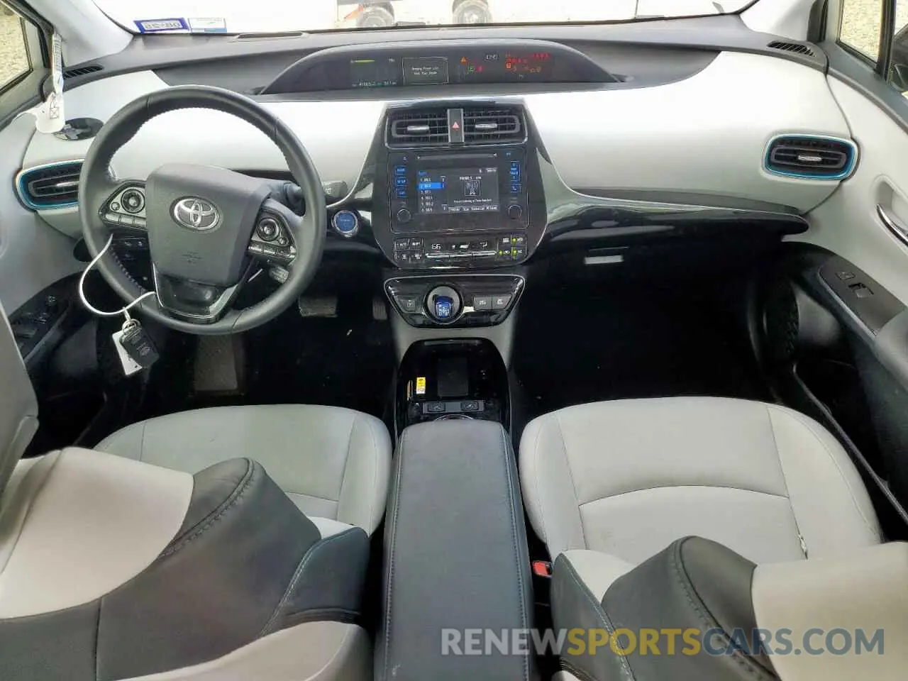 8 Photograph of a damaged car JTDKARFU1K3087896 TOYOTA PRIUS 2019
