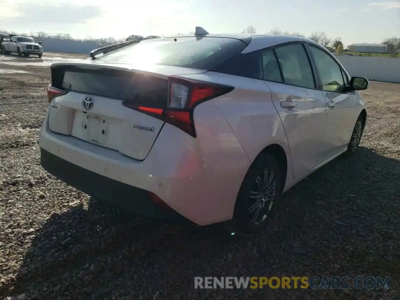 4 Photograph of a damaged car JTDKARFU1K3089504 TOYOTA PRIUS 2019