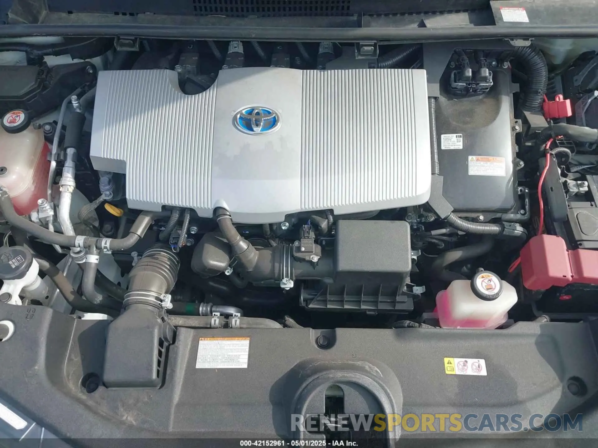 10 Photograph of a damaged car JTDKARFU1K3091379 TOYOTA PRIUS 2019