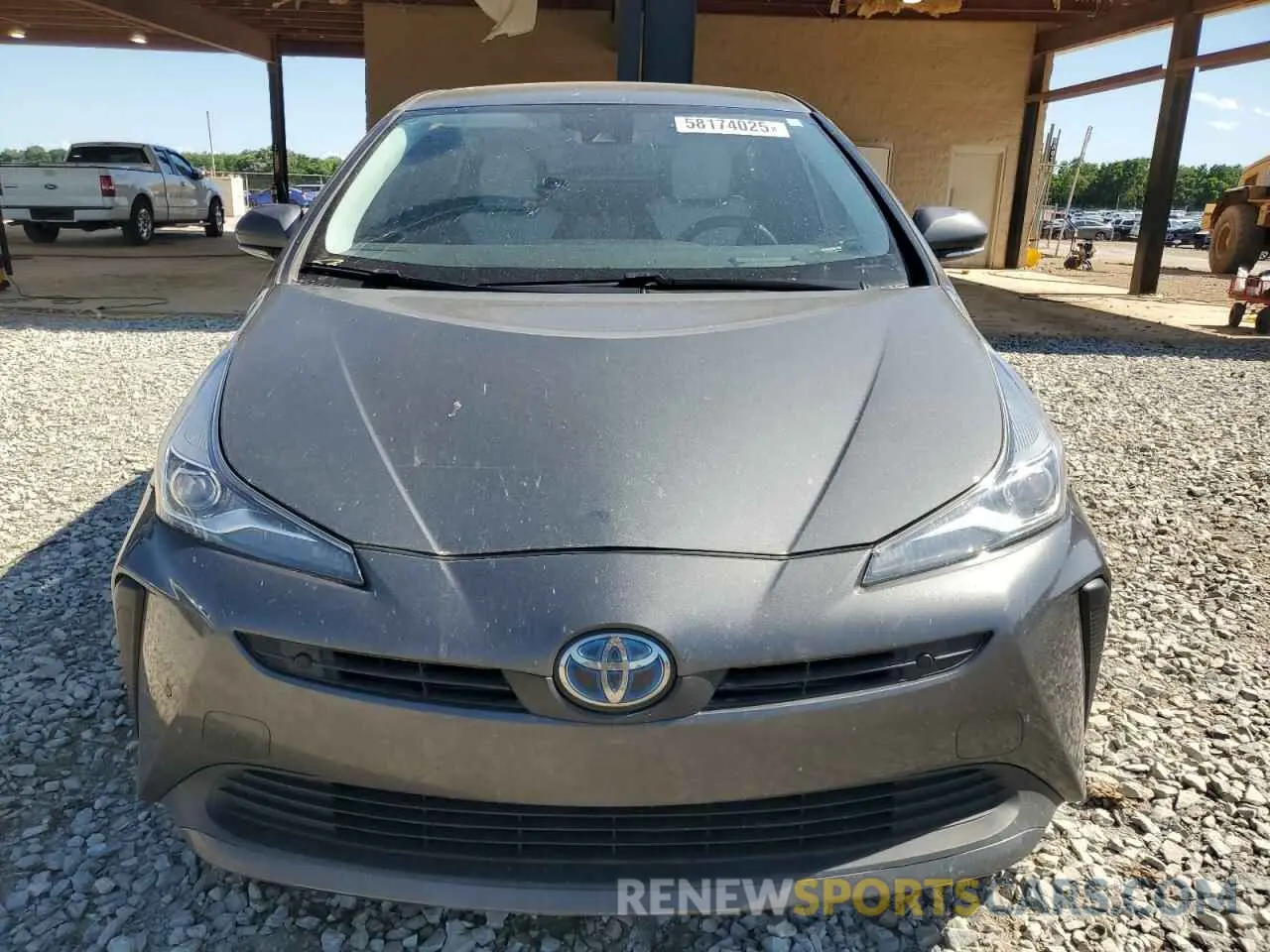 5 Photograph of a damaged car JTDKARFU1K3091933 TOYOTA PRIUS 2019