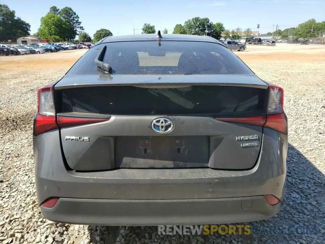 6 Photograph of a damaged car JTDKARFU1K3091933 TOYOTA PRIUS 2019